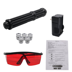 Blue Laser Pointer Match Pen High Power Burning Beam Lights Set Kit