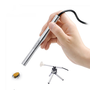 B005 500X 0.3M Handheld Digital Microscope Camera Magnifier Adjustable Focus w/LED &amp; Tripod