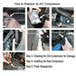 A/C AC Compressor 38810RCAA01 for Acura TL V6 3.2 Honda Odyssey Pilot Ridgeline