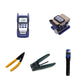 Fiber Optic Tool Kit Assembly w/Fiber Cleaver 5KM Visual Fault Locator Optical Power Meter Carry Bag