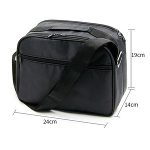 Fiber Optic Tool Kit Assembly w/Fiber Cleaver 5KM Visual Fault Locator Optical Power Meter Carry Bag