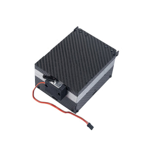 2.6M UAV Parachute + Parachute Opener Ejector Box Carbon Fiber for 10-12kg RC UAV Airplane