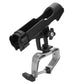 4pcs RH20 Boat Fishing Rod Holder Clamps 360° Adjustable Raft Fishing Rod Holder Mount