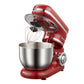 4L Electric Tilt-Heat Stand Mixer 1200W 6-Speed Stainless Steel Bowl w/ Dough Hook Whisk Flat Beater