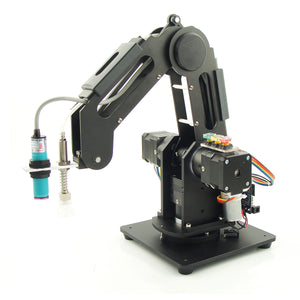 R290 3Axis Robot Arm Industrial Robotic Arm Kit Assembled Load 500g APP Fits for Android Smartphone