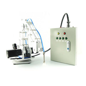 R580 3Axis Robot Arm Industrial Robotic Arm 2.5kg 57 Gear Motor APP f/ Android (Pneumatic Suction Cup)