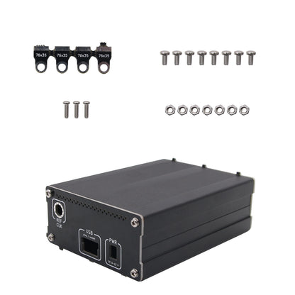 LimeSDR Case Black Aluminum Alloy Enclosure Case Shell for LimeSDR