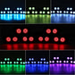 OL-19RGB06 RGB LED Rock Lights 6 Pods Mobile Phone Bluetooth Control for Jeep Truck ATV SUV Car Boat