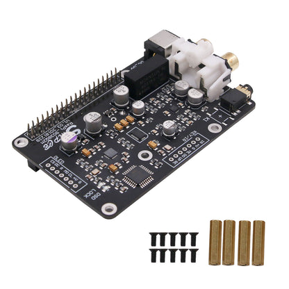 ES9038q2m DAC Board Digital Broadcast I2S 32Bit/384K DSD 128 for Raspberry Pi 2B 3B 3B+ R9038 Decoder