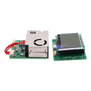 7 In 1 Air Quality Sensor Module w/ Screen for PM2.5 PM10 Temperature Humidity CO2 Formaldehyde TVOC