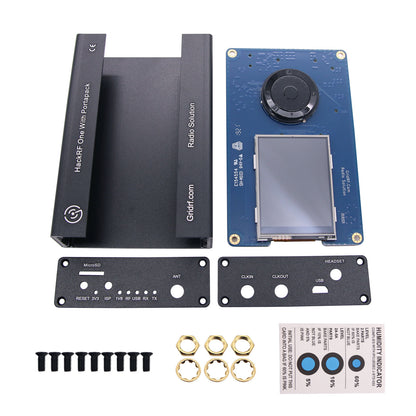 PORTAPACK For HackRF One SDR Offline GPS Simulator w/ Metal Case Board 0.5PPM TCXO Unfinished