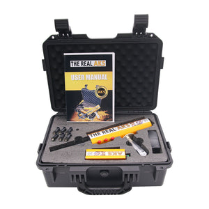 The Real AKS Gold Long Range Gold Detector 6 Antennas Plastic Case for Gold Silver Gem Diamond Golden