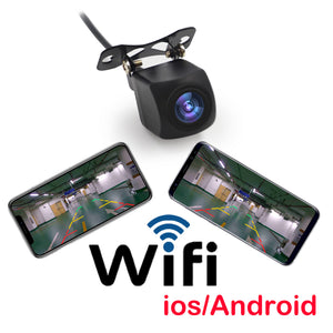 150° Car Wifi Rear View Camera Night Version Backup Reverse Camera for Android IOS