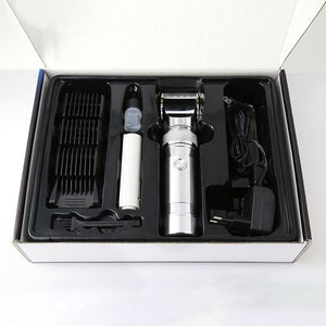 KM-9801 Professional Electric Hair Trimmer Rechargeable Cordless Hair Clipper Kit