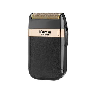 KM-2024 Waterproof Electric Shaver for Men Cordless Rechargeable Razor for Men Shaving Trimmer