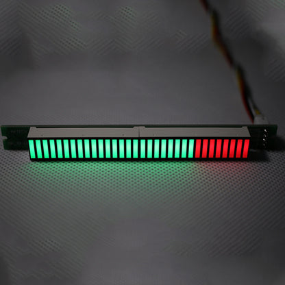 Single 32-Level LED Audio Level Indicator Audio Level Display DC7V-12V Finished for DIY