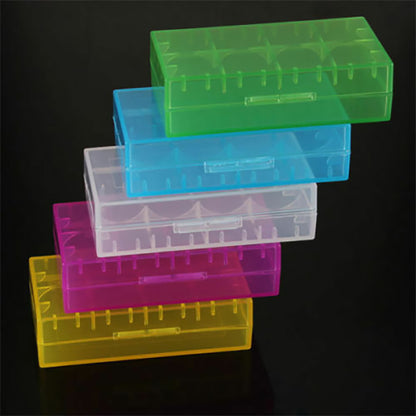 5pcs 18650 Battery Storage Box Battery Holder Storage Box Case for 18650 18350 18500 CR123
