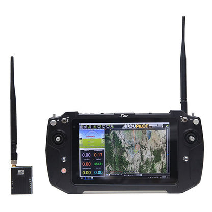 Handheld FPV Ground Station 8'' IPS Dual System T20 All-in-one Remote Control System H840 Version