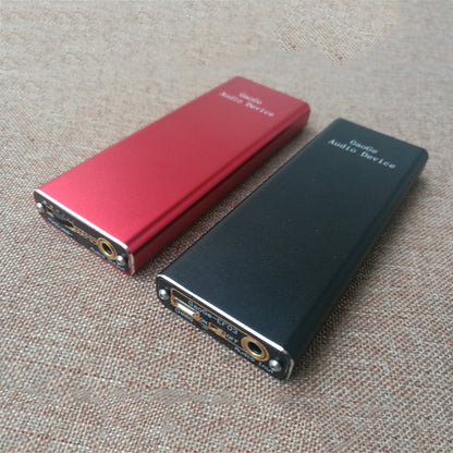 Portable HIFI Headphone Amplifier Audio Decoder Amplifier OPA1612 Version Red