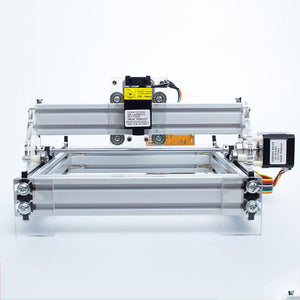 Mini Laser Engraving Machine Desktop Carving Area 17*20cm Assembled Ready to Use 1720 Machine-2500MW
