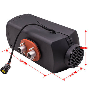 12V 5KW Diesel Heater Parking Heater Air Heater with LCD Switch for Truck Vans Motorhome