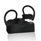 JY-002 True Wireless Earbuds 5.0 Sport Wireless Earbuds with Bluetooth 5.0 Hook Manual Pairing