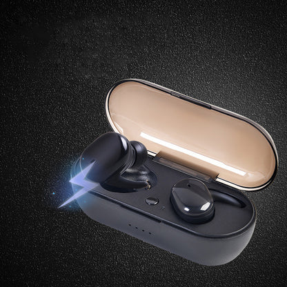 JY-005 True Wireless Earbuds 5.0 Sport TWS Mini True Wireless Bluetooth Earbuds 4D HiFi Stereo Sound Touch Control