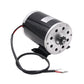 36V 1000W DC Electric Motor Kit w/ Base Speed Controller &amp; Foot Pedal Throttle