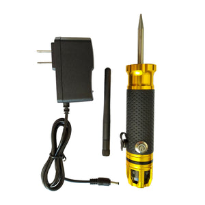 The Real AKS Long Range Gold Detector 6 Antennas Plastic Case for Silver Gem Diamond Blue + Filter