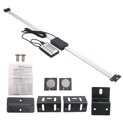 0-600mm Digital Readout DRO Linear Remote LCD for Milling Machines Lathe