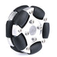 58mm Omni Wheel Aluminum Alloy Load Capacity 12KG for ROS Platform Robotic Kit Lego NXT Silver