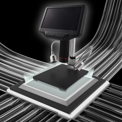 AD407 Andonstar Digital Microscope HDMI 270X 4MP 3D Effect Adjustable Stand Monitor 7&quot; Screen LEDs