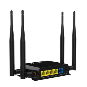 2.4GHz 300Mbps Wirelesss Wifi Router with 4LAN Ports Support 3G 4G For EU North America US Canada