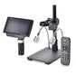 HDMI Industrial Microscope Camera 16MP 230X 4K 1080P 60FPS HDMI USB TF Card Output w/ 5.0&quot; Screen