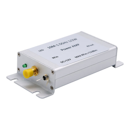 10MHz-1.5GHz Broadband RF Power Amplifier 32dB Gain 27dBm Shielded Output