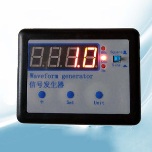 WG100 Handheld Signal Generator 10MS/S Dual Channel Sine Wave Square Wave Frequency Meter Black