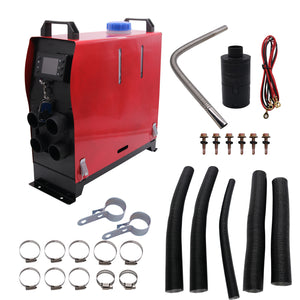 12V 5KW Diesel Air Heater Thermostat LCD Display Remote Control for Caravan Motorhome Trailer