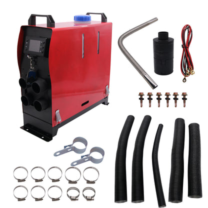 12V 5KW Diesel Air Heater Thermostat LCD Display Remote Control for Caravan Motorhome Trailer