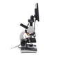 400X Blood Microscope Digital Microscope 5MP Pixel XSP116 + 9 Inch LCD Display + Aluminum Case