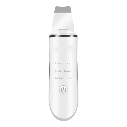 C-105 Mini Ultrasonic Ion Skin Scrubber Face Massager Pore Blackhead Deep Cleaning Peeling Lifting