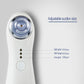 HT-101 Blackhead Remover Vacuum Suction Rechargeable Facial Skin Care with Four Suction Heads White
