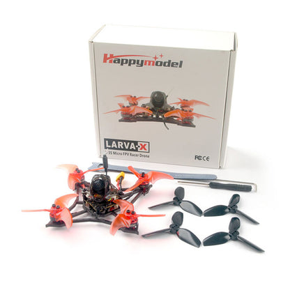 Larva X Drone 100MM 2.5&quot; 2-3S Micro FPV Racing Drone Crazybee F4 V3.0 w/ External TBS Crossfire Nano RX