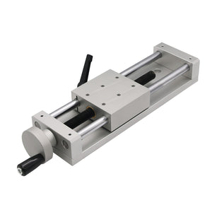 KA80-1402-150 Manual Sliding Table Cross CNC Sliding Table 150mm Linear Stage 196N