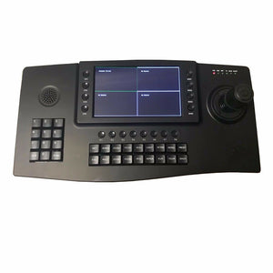 MY-C400 4D PTZ Joystick Controller PTZ Keyboard Controller CCTV 4CH w/ 7" TFT LCD for IP PTZ Camera