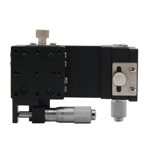 XZ Manual Linear Stage CNC Sliding Table Z Axis Lifting 40*40mm Stroke±6.5mm Load 2KG SEMXZL40-AS