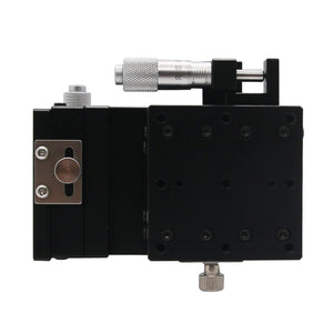 XZ Manual Linear Stage CNC Sliding Table Z Axis Lifting 60*60mm Stroke±6.5mm Load 3KG SEMXZL60-AS