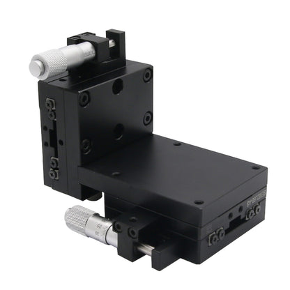 XZ Manual Linear Stage CNC Sliding Table Z Axis Lifting 60*60mm Stroke±6.5mm Load 3KG SEMXZL60-AS
