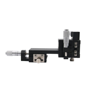 2 Axis Linear Stage XZ Manual Linear Stage CNC Sliding Table 40*40mm ±6.5mm Load 2KG SEMXZL40-ACR