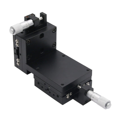 2 Axis Linear Stage XZ Manual Linear Stage CNC Sliding Table 60*60mm ±6.5mm Load 3KG SEMXZL60-ACR