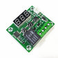 5pcs Temperature Thermostat Digital Temperature Controller Thermostat w/ Probes Blue Light 5V/ 12V